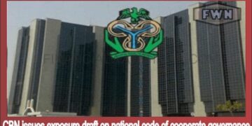 CBN issues exposure draft on national code of cooperate governance