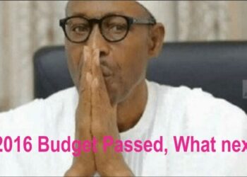 Now That 2016 Budget Has Been Passed