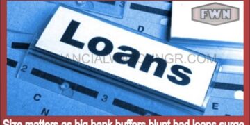 Size matters as big bank buffers blunt bad loans surge