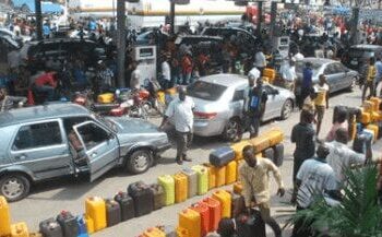 fuel scarcity in lagos