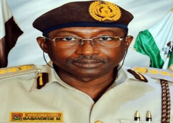 Comptroller General of Immigration, Mr. Mohammed Babadede