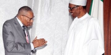 President Buhari R received President of IDP