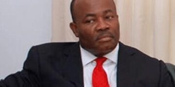 ex Governor of Akwa Ibom State Sen. Godswill Akpabio