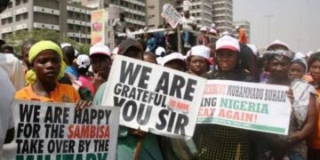 pro buhari rally