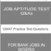 Bank Job Gmat Practice Test Questions And Answers