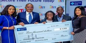 Keystone Bank empowers year old ICT