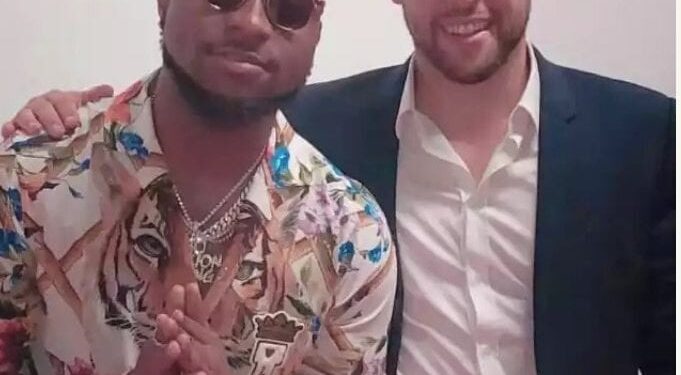 Davido Justin Bieber’s Manager Scooter Braun