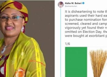 Aisha Buhari criticises APC over conduct of election primaries