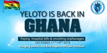 Yeloto visist Ghana