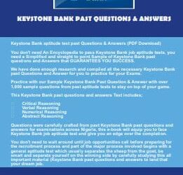 Keystone Bank past Questions