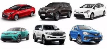 Toyota Nigeria Cars Price List