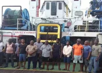 Nigerian Navy Nabs Crew Members Vessel For Oil Bunkering