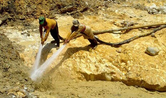 Gold mining