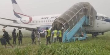 How Air Peace plane landed in a bush in Port Harcourt