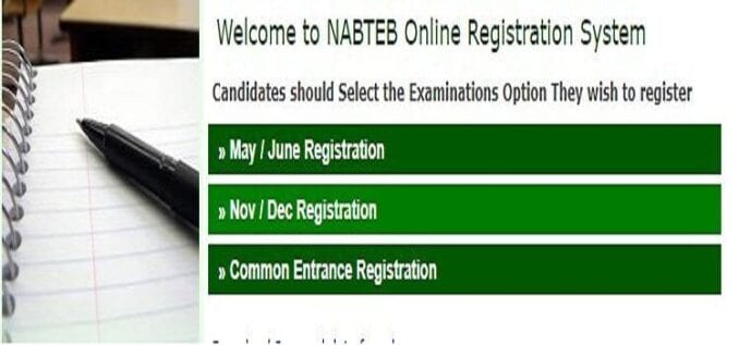 NABTEB Registration Guide How to Register for NABTEB