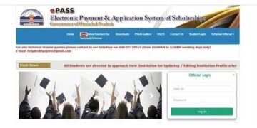 hp epass scholarship portal