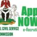 Federal civil service recruitment