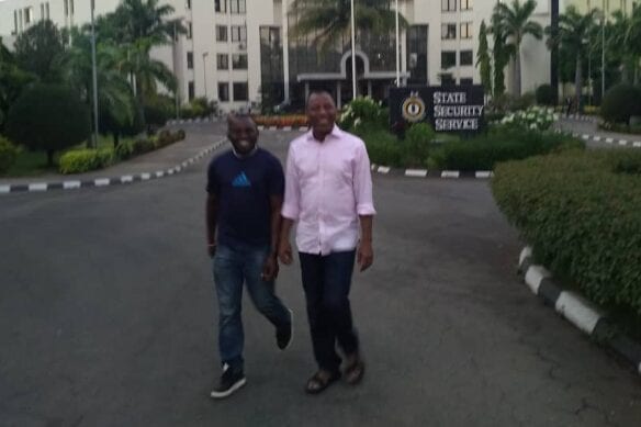 Photos Sowore Leaves Dss Hq Following His Release Financial Watch