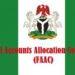 FAAC allocation December