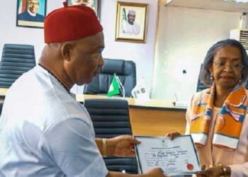 Hope Uzodinma Receives Certificate Of Return As Imo Governor