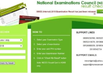 neco result checker