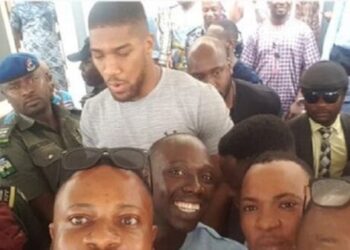 Anthony Joshua Visits Sagamu Ogun State