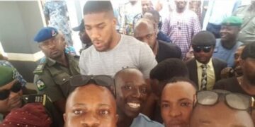 Anthony Joshua Visits Sagamu Ogun State