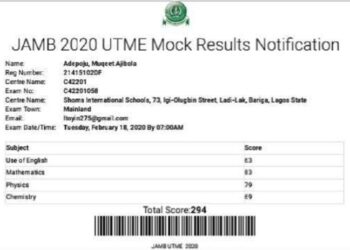 JAMB Result checker 2020 out | www jamb org ng result checker