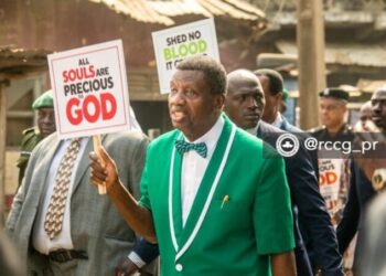 RCCG’s Pastor Adeboye leads protests against insecurity killings