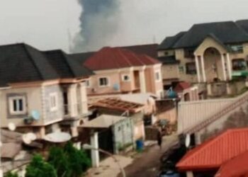 Massive explosion rocks Lagos