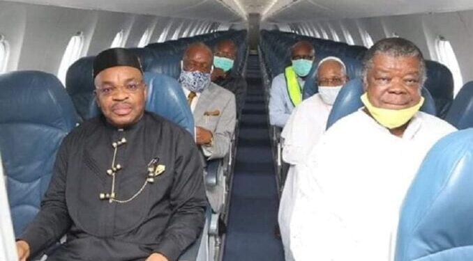 Governor Udom Emmanuel Unveils New Aircraft For Ibom Air