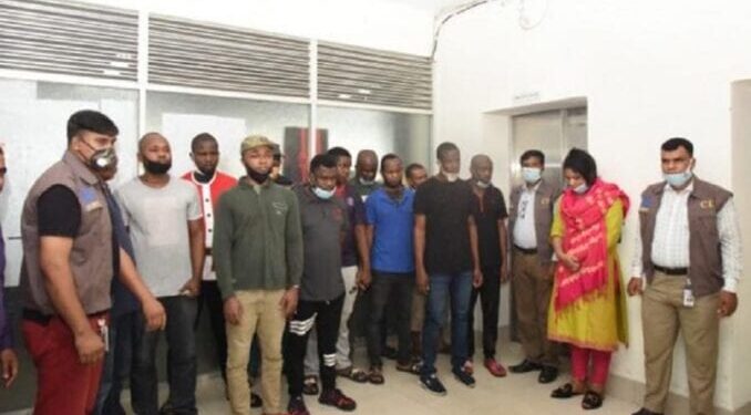 Bangladeshi police arrests 12 Nigerians over alleged fraud