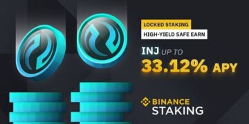 Binance Staking announces INJ Staking with Up to 33.12 APY