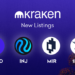 Kraken exchange to list BAND INJ MIR and 1INCH trading starts August 10