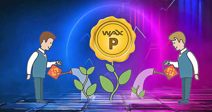 WAX WAXP jumps over 127 after Binance Listing