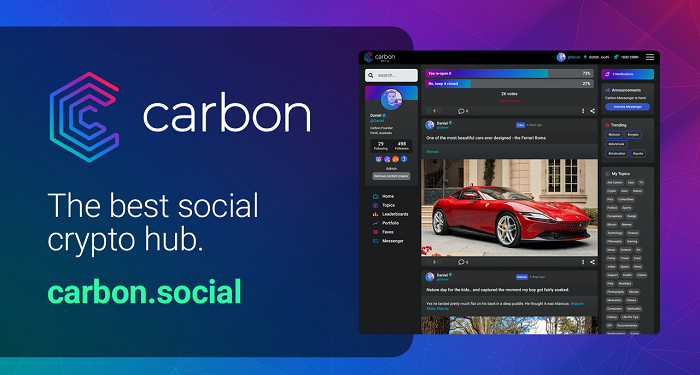 The Highly Anticipated Carbon Social Platform Has Launched