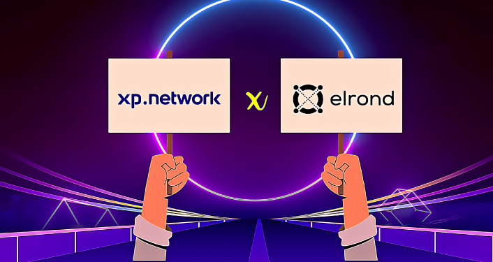 XP networks cross chain NFT Bridge now live on the Elrond public devnet