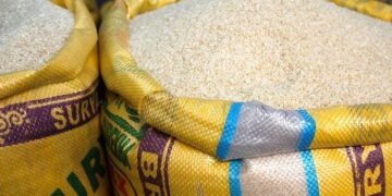 Processed Rice in Bags